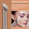 Picture of TEOYALL Mini Nose Contour Brush, Synthetic Under Eye Concealer Brush for Blending Setting Buffing with Liquid, Cream and Powder Cosmetic (370S)