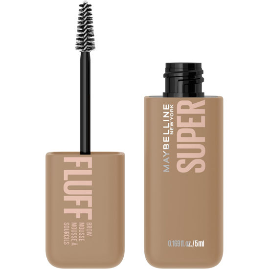 Picture of Maybelline Superfluff Volumizing Brow Mousse, All Day Tinted Brow Gel For Soft Full Brows, Blonde, 1 Count
