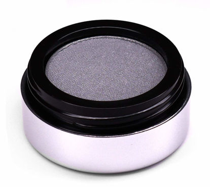 Picture of Pure Ziva Sexy Smoke Dark Grey Iron Charcoal Matte Pressed Powder Single Vegan Eyeshadow; Talc, Paraben & Cruelty Free