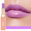 Picture of Oulac Purple Peach Lipstick - Moisturizing Lip Stick Glossy Tinted Lip Balm, Sheer Shine Juicy Finish, Lightweight and Hydrating Formula for Dry Lip Care, Vegan 2.2g/0.07oz (10)