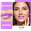 Picture of Oulac Purple Peach Lipstick - Moisturizing Lip Stick Glossy Tinted Lip Balm, Sheer Shine Juicy Finish, Lightweight and Hydrating Formula for Dry Lip Care, Vegan 2.2g/0.07oz (10)