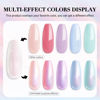 Picture of AZUREBEAUTY Vegan Glitter Pearl Nail Polish,Shine White Quick Dry, Natural Lustrous Enamel for DIY Manicure & Pedicure