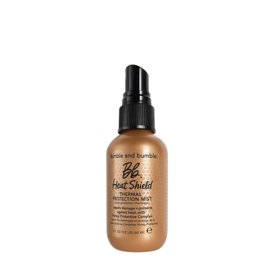 Picture of Bumble and bumble. Heat Shield Thermal Protection Hair Mist | Anti Frizz, Damage Repair, Heat Protection, Color Safe | Curly, Wavy, Straight, Mini Travel Size, 2 Fl Oz