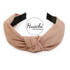 Picture of Knotted Fashion Hairbands for Women - Non-Slip Wide Hair Hoops, Cute Top Knot Headbands for Girls (Pink Heart Leopard Print)