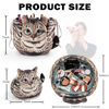 Picture of Openhahaha Drawstring Makeup Bag, Cat Makeup Bag, Travel Makeup Organizer, Cosmetic Pouch Bag, Cat Gift for Women, Lay Flat Makeup Bag Gifts for Cat Lovers(2-Pack)