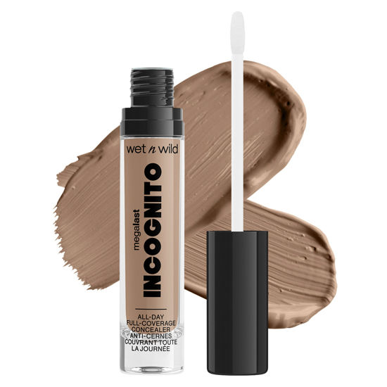 Picture of wet n wild Mega Last Incognito All-Day Full Coverage Concealer Tan, (1114052)