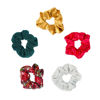 Picture of Scunci by Conair 5pk Christmas Scrunchie Star Gift Box - hair accessories for teen girls and women - teen girl gifts trendy stuff - hair ties - scrunchies - Assorted Colors