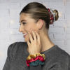 Picture of Scunci by Conair 5pk Christmas Scrunchie Star Gift Box - hair accessories for teen girls and women - teen girl gifts trendy stuff - hair ties - scrunchies - Assorted Colors