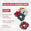 Picture of Scunci by Conair 5pk Christmas Scrunchie Star Gift Box - hair accessories for teen girls and women - teen girl gifts trendy stuff - hair ties - scrunchies - Assorted Colors