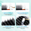 Picture of NAGARAKU 5D W Shape Eyelash Extension VERSION 2.0 lash Supplies Natural Soft Volume 0.07mm C curl 9mm Premade Fans PBT Matte Black Cluster W Lash Easy Fanning False Lashes yy Lashes