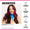 Picture of Lime Crime Full Coverage Unicorn Hair Dye, Juicy - Damage-Free Semi-Permanent Hair Color Conditions & Moisturizes - Temporary Hair Tint Kit Has A Sugary Citrus Vanilla Scent - Vegan