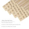 Picture of WENNALIFE Tape in Hair Extensions Human Hair, 20pcs 60g 26 inch Dirty Blonde Highlighted Bleach Blonde Remy Hair Extensions Straight Human Hair Tape in Extensions Skin Weft Tape Extensions Human Hair