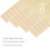Picture of WENNALIFE Tape in Hair Extensions Human Hair, 40pcs 100g 22 inch Bleach Blonde Hair Extensions Real Human Hair Straight Tape in Extensions Invisible Human Hair Extensions Reusable Real Hair Extensions