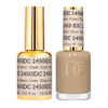 Picture of DND DC Gel Polish Set, Sheer Collection, UV/LED Gel Polish and Air Dry Nail Lacquer, Matching Chip-Free Polish Duo, 2450 Sheer Glow, 0.5 Fl Oz