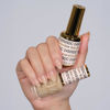 Picture of DND DC Gel Polish Set, Sheer Collection, UV/LED Gel Polish and Air Dry Nail Lacquer, Matching Chip-Free Polish Duo, 2450 Sheer Glow, 0.5 Fl Oz