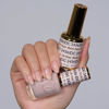 Picture of DND DC Gel Polish Set, Sheer Collection, UV/LED Gel Polish and Air Dry Nail Lacquer, Matching Chip-Free Polish Duo, 2436 Blush Haze, 0.5 Fl Oz