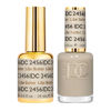 Picture of DND DC Gel Polish Set, Sheer Collection, UV/LED Gel Polish and Air Dry Nail Lacquer, Matching Chip-Free Polish Duo, 2456 Like Butter, 0.5 Fl Oz