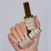 Picture of DND DC Gel Polish Set, Sheer Collection, UV/LED Gel Polish and Air Dry Nail Lacquer, Matching Chip-Free Polish Duo, 2456 Like Butter, 0.5 Fl Oz