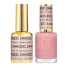 Picture of DND DC Gel Polish Set, Sheer Collection, UV/LED Gel Polish and Air Dry Nail Lacquer, Matching Chip-Free Polish Duo, 2445 Be My Muse, 0.5 Fl Oz