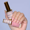 Picture of DND DC Gel Polish Set, Sheer Collection, UV/LED Gel Polish and Air Dry Nail Lacquer, Matching Chip-Free Polish Duo, 2445 Be My Muse, 0.5 Fl Oz
