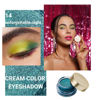 Picture of Oulac Teal Eyeshadow Green Glitter Eyeshadow Highly Pigmented Eye Shadow Waterproof & Long Lasting for Women with Moisturizing Formula. Multi-use for Highlighter. 6g (14)