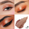 Picture of Oulac Warm Peach Glitter Cream Eyeshadow also as Highlighter, Large Capacity with Moisturizing Smooth Formula. Highly Pigmented Shimmer Eye Makeup.Waterproof,6g (08)