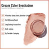Picture of Oulac Nude Gold Cream Eyeshadow also for Highlighter Highly Pigmented Eye Shadow Waterproof&Long Lasting with Moisturizing Formula Blendable Shimmer Eye Make-up,Vegan & Cruelty-Free, 6g O10