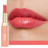Picture of Oulac Coral Peach Red Lipstick for Women - Moisturizing Lip Stick Red, Glossy Tinted Lip Balm, Sheer Shine Juicy Finish, Lightweight and Hydrating Formula for Dry Lip Care, Vegan 2.2g/0.07oz (04)