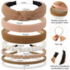 Picture of AHONEY 7 Pack Headbands for Women Girls Headbands Trendy Non Slip Hairbands Cute Hair Accessories Multi-style Headband Pack Diademas Para Mujer (Neutral)