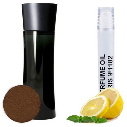Picture of MIRIS Perfume Oil No.1182 | Impression of Code Pour Homme | Men | Roll-On Alcohol Free | 0.34 Fl Oz / 10 ml