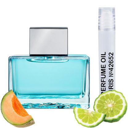 Picture of MIRIS Perfume Oil No.42652 | Impression of Blue Seduction For Women | Women Roll-On Alcohol Free | 0.34 Fl Oz / 10 ml