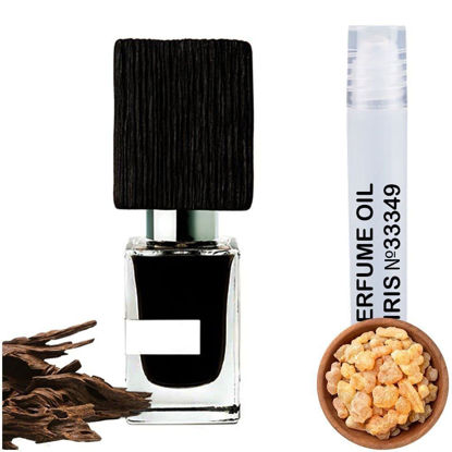 Picture of MIRIS Perfume Oil No.33349 | Impression of Black Afgano | Unisex For Women and Men | Roll-On Alcohol Free | 0.34 Fl Oz / 10 ml