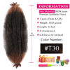 Picture of Afro Twist Hair Springy Afro Twist Hair 12 Inch 3 Packs Pre Fluffed Spring Twist Hair Pre Separated Wrapping Hair for Soft Locs Hair Extensions (12 Inch (Pack of 3), T30#)