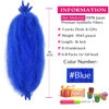 Picture of Springy Afro Twist Hair 16 Inch 3 Packs, Afro Twist Hair Pre Fluffed Spring Twist Hair Pre Separated Wrapping Hair for Soft Locs Hair Extensions (16 Inch (Pack of 3), Blue#)