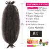 Picture of Afro Twist Hair 30 Inch 2 Packs, Springy Afro Twist Hair Pre Fluffed Spring Twist Hair Pre Separated Wrapping Hair for Soft Locs Hair Extensions (30 Inch (Pack of 2), 4#)