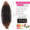 Picture of Afro Twist Hair Springy Afro Twist Hair 16 Inch 3 Packs Pre Fluffed Spring Twist Hair Pre SeparatedWrapping Hair for Soft Locs Hair Extensions (16 Inch (Pack of 3), T30#)