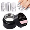 Picture of Makartt 8ml Mirror Shine Gel Metallic Silver Gel UV/LED Gel Metal Painting Gel Drawing Mirror Nail gel for Nail Art Designs
