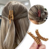 Picture of Hold Everything Hair Claw Clip for Thick and Thin Hair Big Hair Barrettes for Women and Girls Straight Wavy and Curly Hair Strong Hold Claw Clip With 52 teeth Banana Clips (4-Color&2-size)