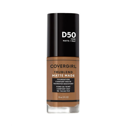 Picture of COVERGIRL TruBlend Matte Made Liquid Foundation, Deep Golden, 1.01 Fl Oz (Pack of 1)