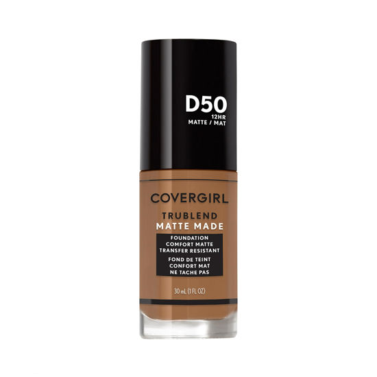 Picture of COVERGIRL TruBlend Matte Made Liquid Foundation, Deep Golden, 1.01 Fl Oz (Pack of 1)