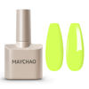 Picture of MAYCHAO 15ML Gel Nail Polish 1Pc Lime Gel Polish Soak Off UV LED Nail Polish Nail Art Starter Manicure Salon DIY at Home, 0.5 OZ