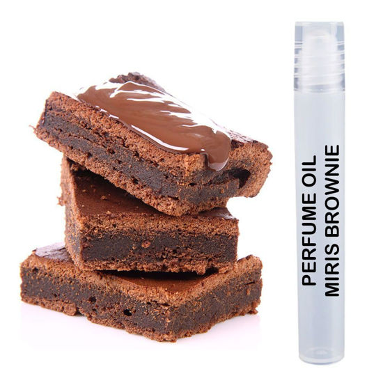 Picture of MIRIS Perfume Oil Brownie Unisex For Women and Men Roll-On Alcohol Free | 0.34 Fl Oz / 10 ml