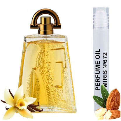 Picture of MIRIS Perfume Oil No.672 | Impression of Pi | Men | Roll-On Alcohol Free | 0.34 Fl Oz / 10 ml