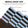 Picture of SUYYA Tape in Hair Extensions Human Hair 100% Remy Human Hair 50g/pack 20pcs Straight Seamless Skin Weft Tape in Human Hair Extensions(24 inches #4 Dark Brown)