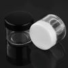 Picture of Accmor 10 Pieces Makeup Travel Containers with Lids 3/5/10/15/20 Gram Size Cosmetic Jars with 5 Pieces Mini Spatulas for Gift(White Color)