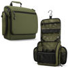 Picture of VENTURE 4TH Hanging Travel Toiletry Bag for Women & Men - Travel Organizer with Expandable Compartments & Removable Clear Pouch for Toiletries (Forest Green)