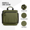 Picture of VENTURE 4TH Hanging Travel Toiletry Bag for Women & Men - Travel Organizer with Expandable Compartments & Removable Clear Pouch for Toiletries (Forest Green)