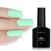 Picture of TOMICCA Green Gel Polish, Bright Green Nail Polish Gel, Soak Off UV LED Macaron Gel Polish Fast Dry, Spring Summer French Pastel Nail Art Manicure Salon DIY