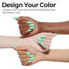 Picture of TOMICCA Green Gel Polish, Bright Green Nail Polish Gel, Soak Off UV LED Macaron Gel Polish Fast Dry, Spring Summer French Pastel Nail Art Manicure Salon DIY