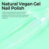 Picture of TOMICCA Green Gel Polish, Bright Green Nail Polish Gel, Soak Off UV LED Macaron Gel Polish Fast Dry, Spring Summer French Pastel Nail Art Manicure Salon DIY